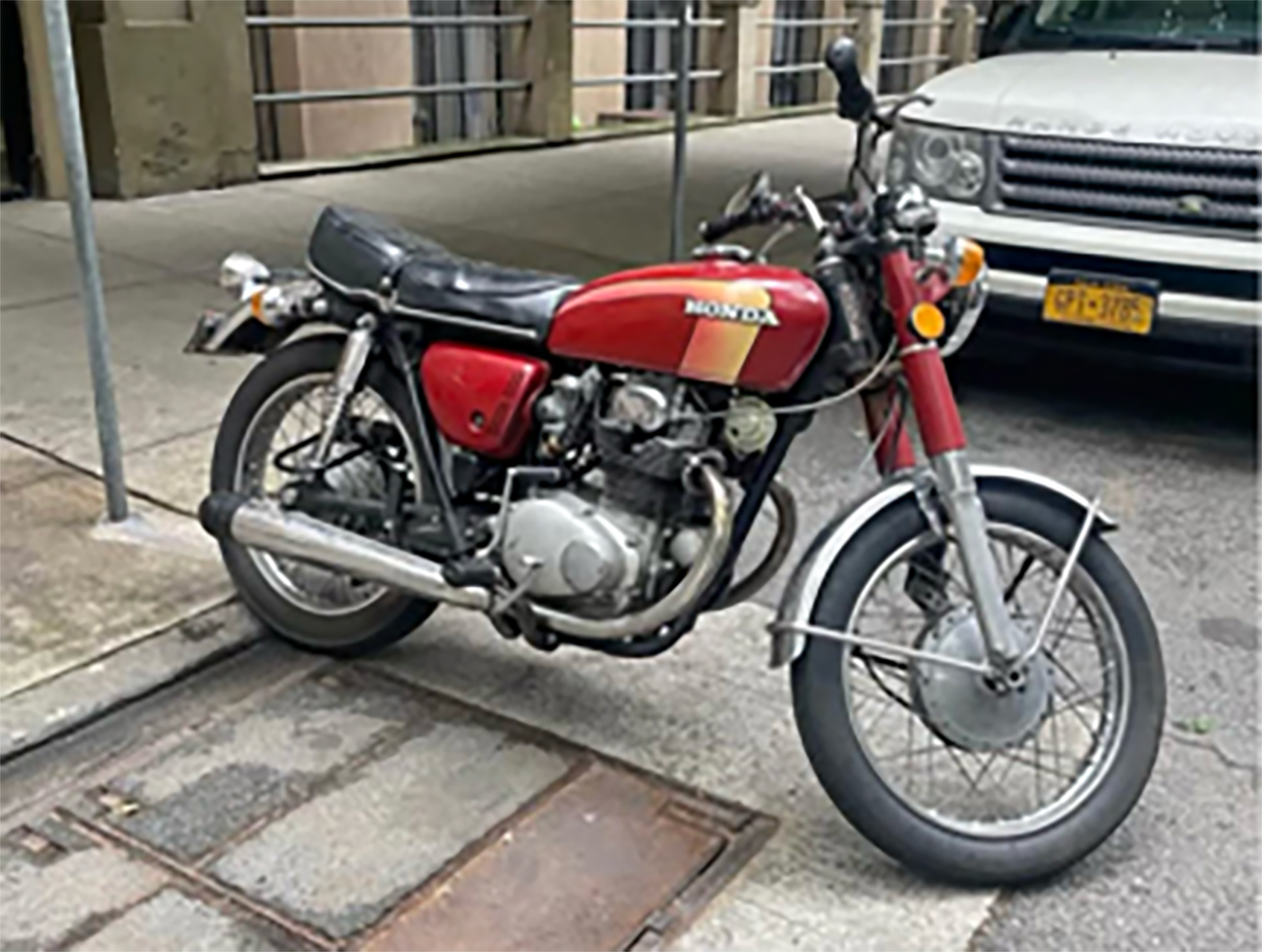 1972 Honda CB350 honda motorcycle